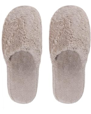 Graccioza Egyptian Cotton Egoist Slippers - Natural