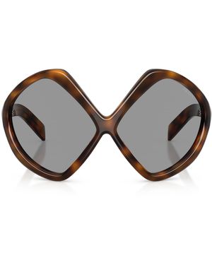 Prada Acetate Pr B21S Sunglasses - Brown