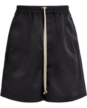 Rick Owens Faun Drawstring Shorts - Black