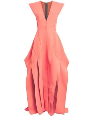 Maticevski Crepe Panelled Acumen Gown - Pink