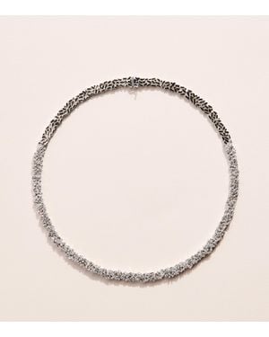 Suzanne Kalan And Diamond Classic Tennis Necklace - Natural