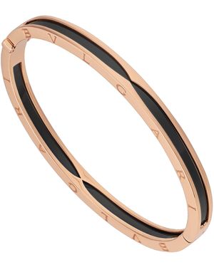 BVLGARI And Ceramic B.Zero1 Bangle - Metallic