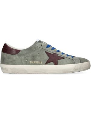 Golden Goose Suede Super-Star Trainers - Brown
