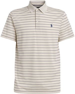 Ralph Lauren Tailored Fit Performance Polo Shirt - White