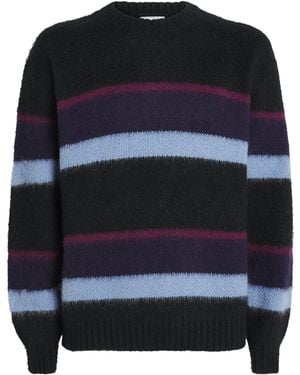 Carhartt Stripe Merton Sweater - Blue