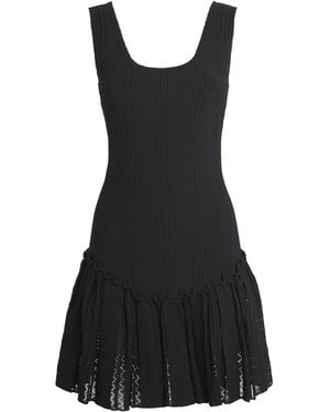 Sandro Knitted Mini Dress - Black