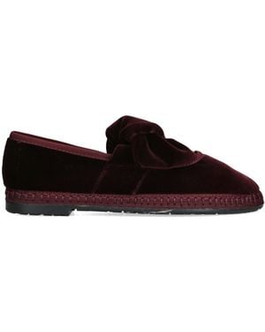 Flabelus Velvet Lyra Espadrilles - Brown
