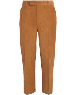 Thom Browne Corduroy Tapered Chinos - Brown