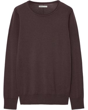 AllSaints Merino Wool Coyte Jumper - Brown
