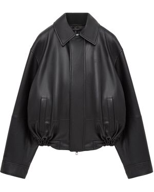 Loewe Nappa Leather Jacket - Black