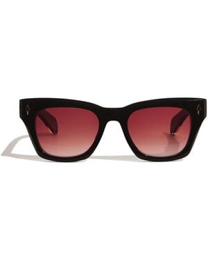 Jacques Marie Mage Acetate Dealan Sunglasses - Red