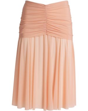 Skims Stretch-Jersey Milky Sheer Midi Skirt - Pink