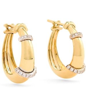 L'Atelier Nawbar And Diamond Lot N*91 Bouy Earrings - Metallic