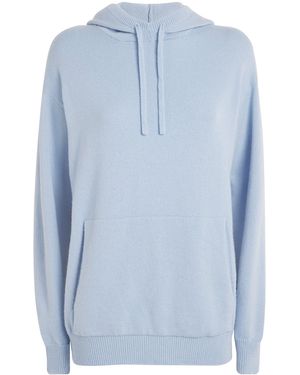 Harrods Cashmere Hoodie - Blue
