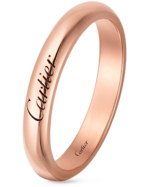 Cartier C De Wedding Band - White