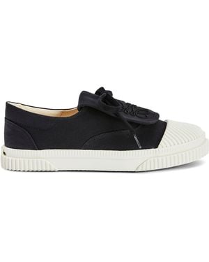 Loewe Anagram Flap Trainers - Black