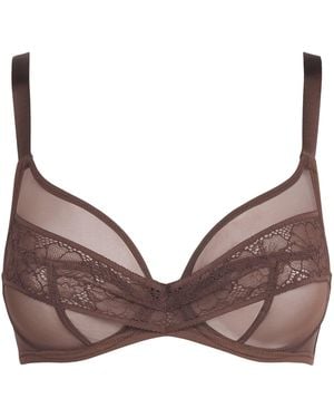 Maison Lejaby Nudite Underwired Bra - Brown