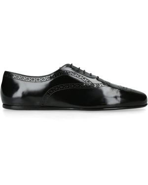 Church's Leather Rebecca Derby Shoes - Black