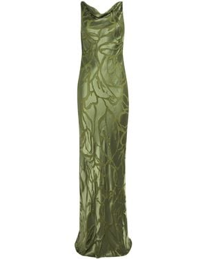 slim fit dress slacks Cult Gaia Kids Charlique Dress in Sage