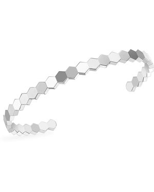 Chaumet Platinum Bee De Cuff - White