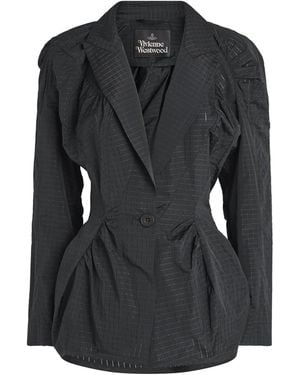 Vivienne Westwood Gathered Cloud Jacket - Black
