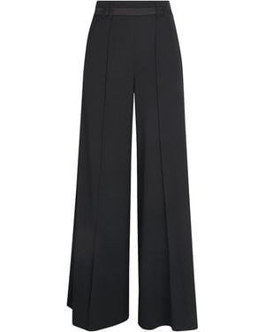 ME+EM Wide-Leg Tux Trouser - Black