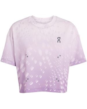 On Shoes Performance Volt T-Shirt - Purple