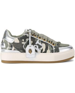Kurt Geiger Southbank Tag Trainers - Green