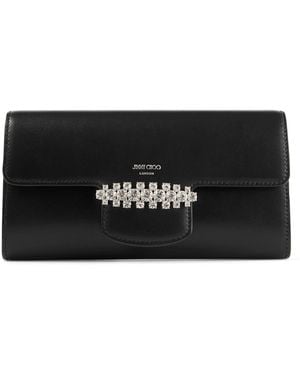 Jimmy Choo Bing Leather Wallet - Black
