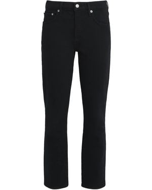 Agolde Cocktail Ankle Low-Rise Slim-Fit Jeans - Black