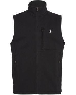 Polo Ralph Lauren Cotton-Blend Gilet - Black
