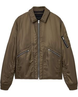 AllSaints Fallon Bomber Jacket - Green
