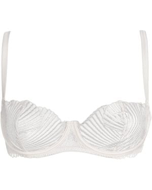 Coco De Mer Athena Balcony Bra - White
