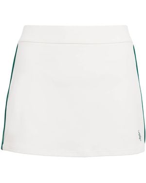 Sporty & Rich Src Mini Tennis Skirt - White
