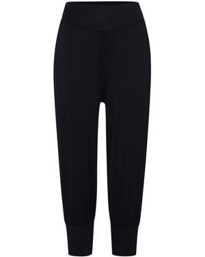 Hanro Stretch-Modal Yoga Trousers - Blue