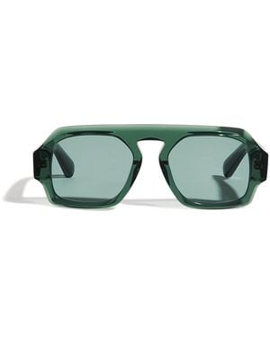 JOSEPH Aviator Talba Sunglasses - Green