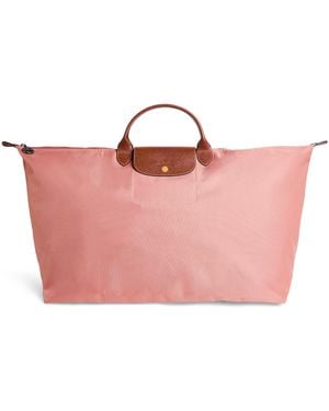 Longchamp Medium Le Pliage Original Travel Bag - Pink
