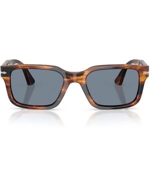 Persol Rectangular Po3272S Sunglasses - Blue