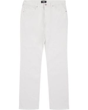PAIGE Normandie Straight Jeans - White