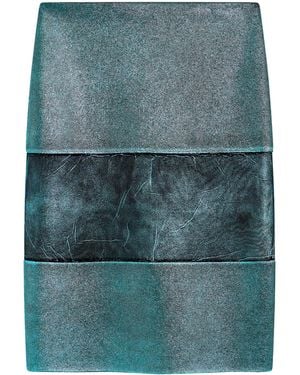 Schiaparelli Knitted Midi Skirt - Blue