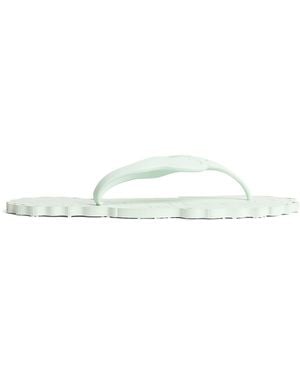 Zimmermann Seafoam Flip Flops - White