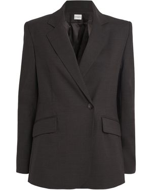 Claudie Pierlot Wool-Blend Blazer - Black