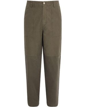 Wales Bonner Organic Cotton Brixton Trousers - Green