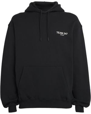 REPRESENT 247 Cotton Team 247 Hoodie - Black
