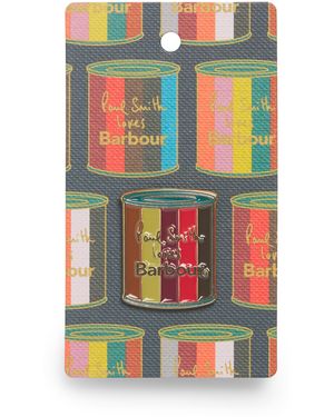 Barbour X Paul Smith Pin Badge - Multicolour