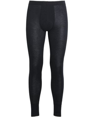 Hanro Silk-Cashmere Long Johns - Black