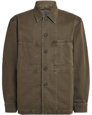Lemaire Denim Overshirt - Green