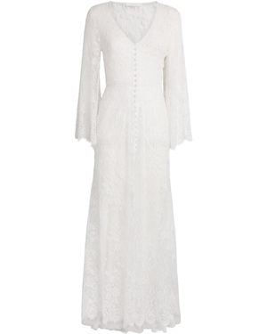 Rosamosario Silk Fatima Nightdress - White