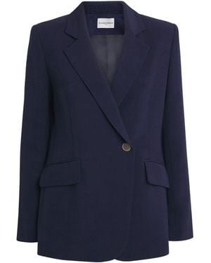 Claudie Pierlot Button-Detail Blazer - Blue