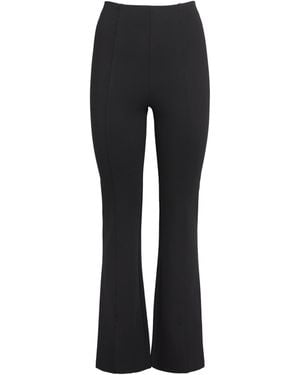 Maje Flared Slit Trousers - Black